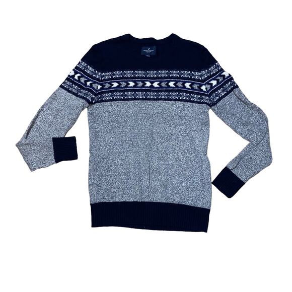American Eagle Outfitters Other - American Eagle Outfitters Fair Isle Chest Stripe Sweater Men's Size XS